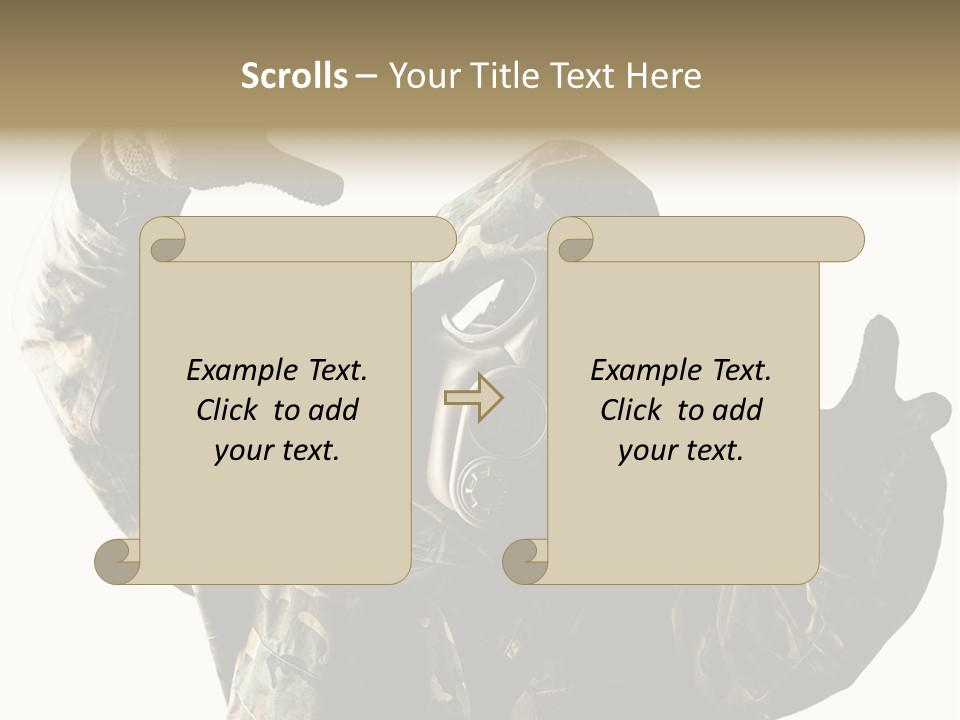 Hold Protective Protection PowerPoint Template