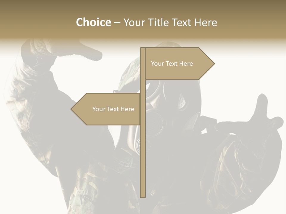 Hold Protective Protection PowerPoint Template