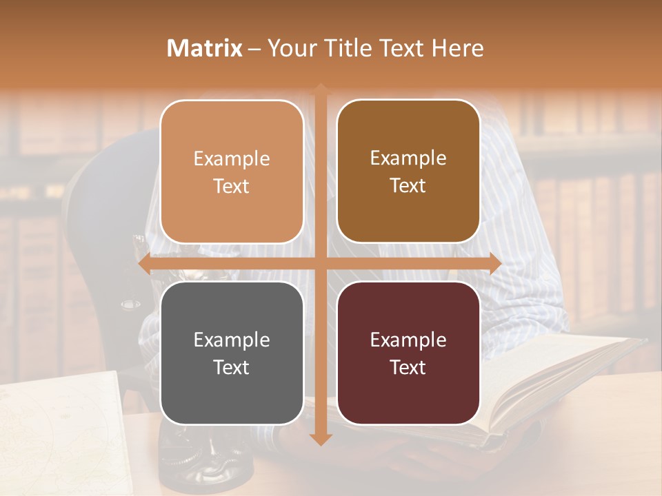 Female Tribunal Legal PowerPoint Template