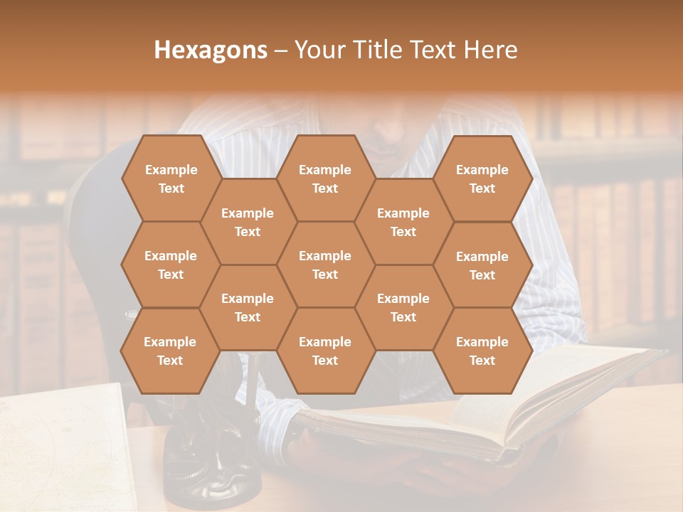 Female Tribunal Legal PowerPoint Template