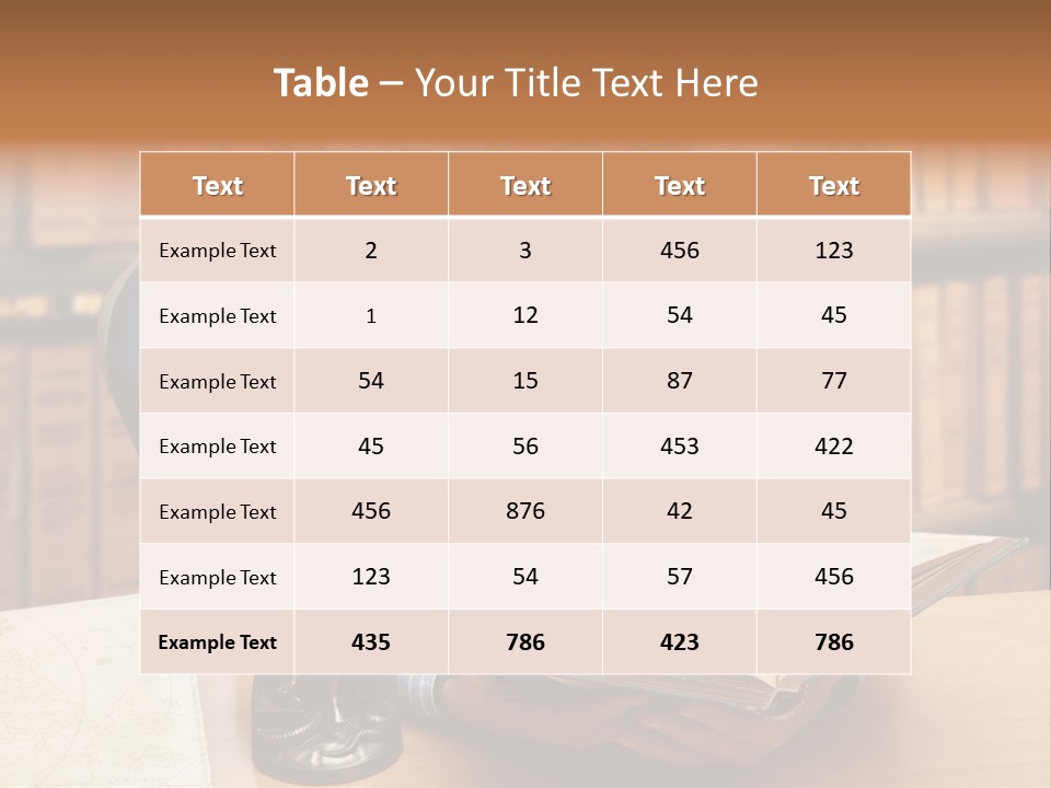 Female Tribunal Legal PowerPoint Template