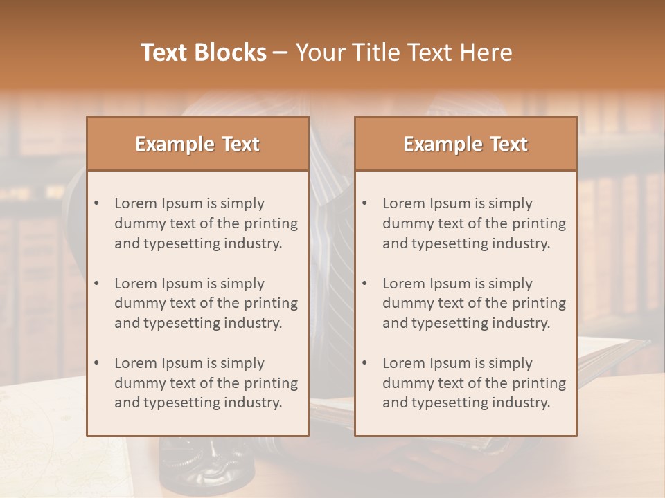 Female Tribunal Legal PowerPoint Template