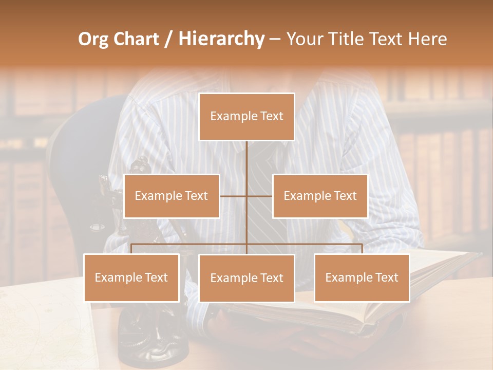 Female Tribunal Legal PowerPoint Template