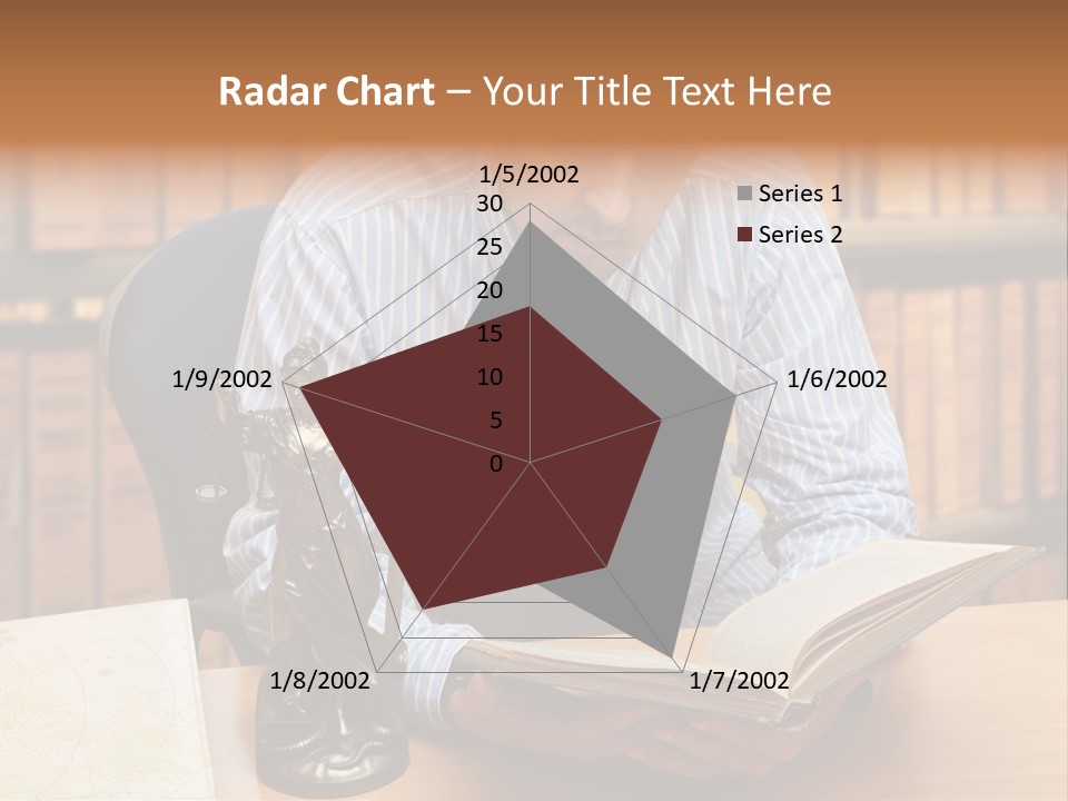 Female Tribunal Legal PowerPoint Template