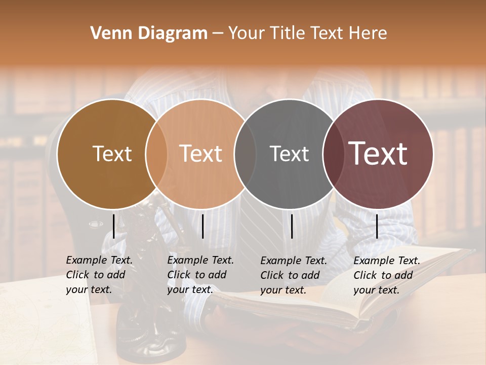 Female Tribunal Legal PowerPoint Template
