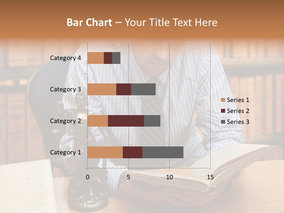 Female Tribunal Legal PowerPoint Template