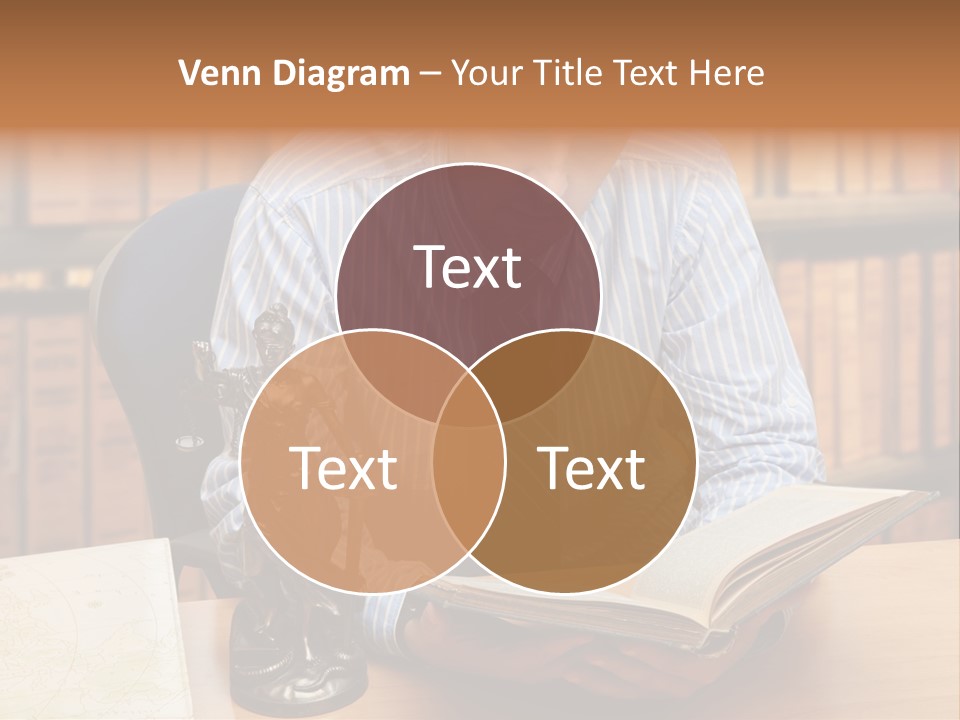 Female Tribunal Legal PowerPoint Template