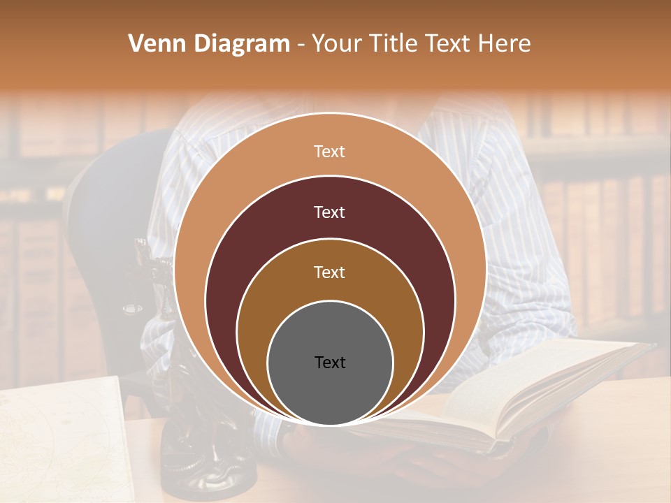 Female Tribunal Legal PowerPoint Template