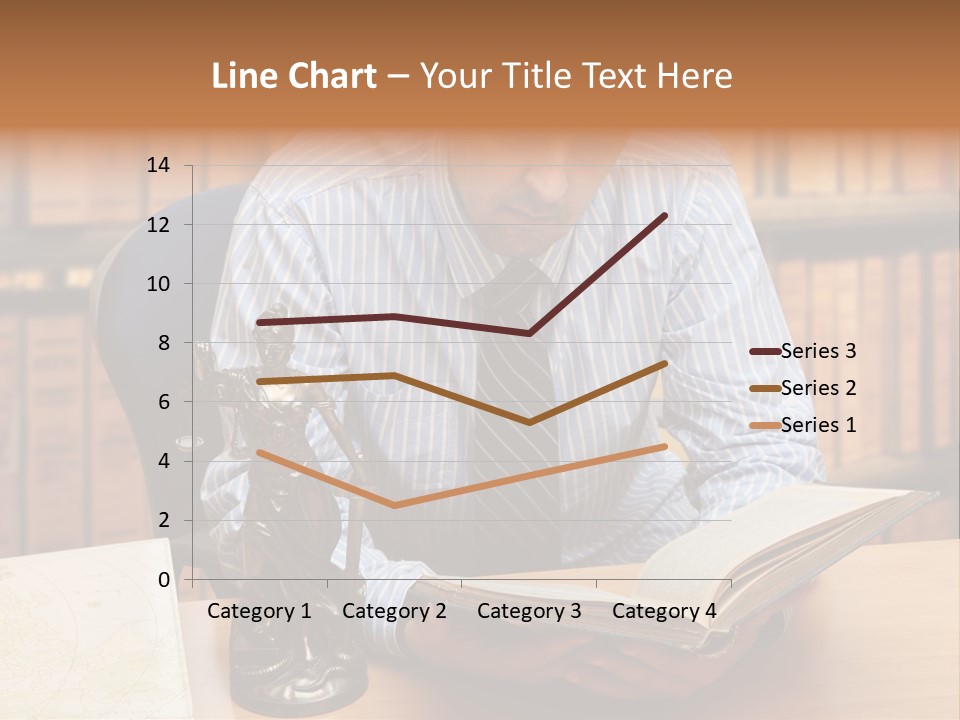 Female Tribunal Legal PowerPoint Template