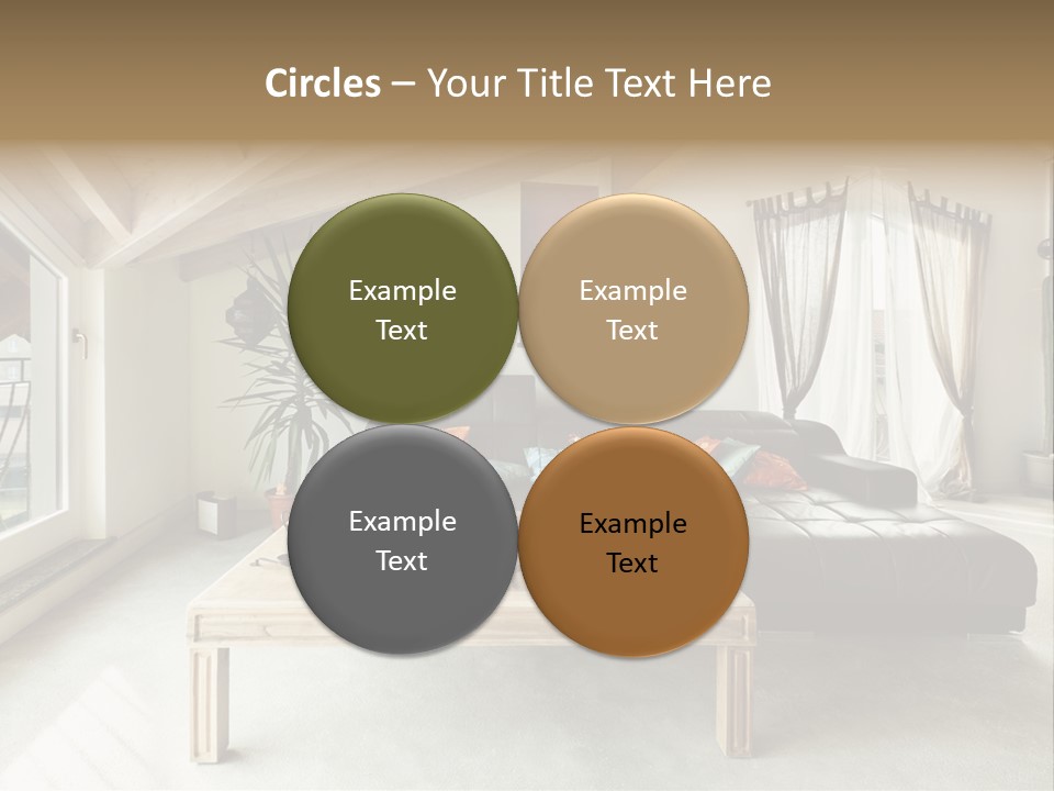 Interior View Design PowerPoint Template