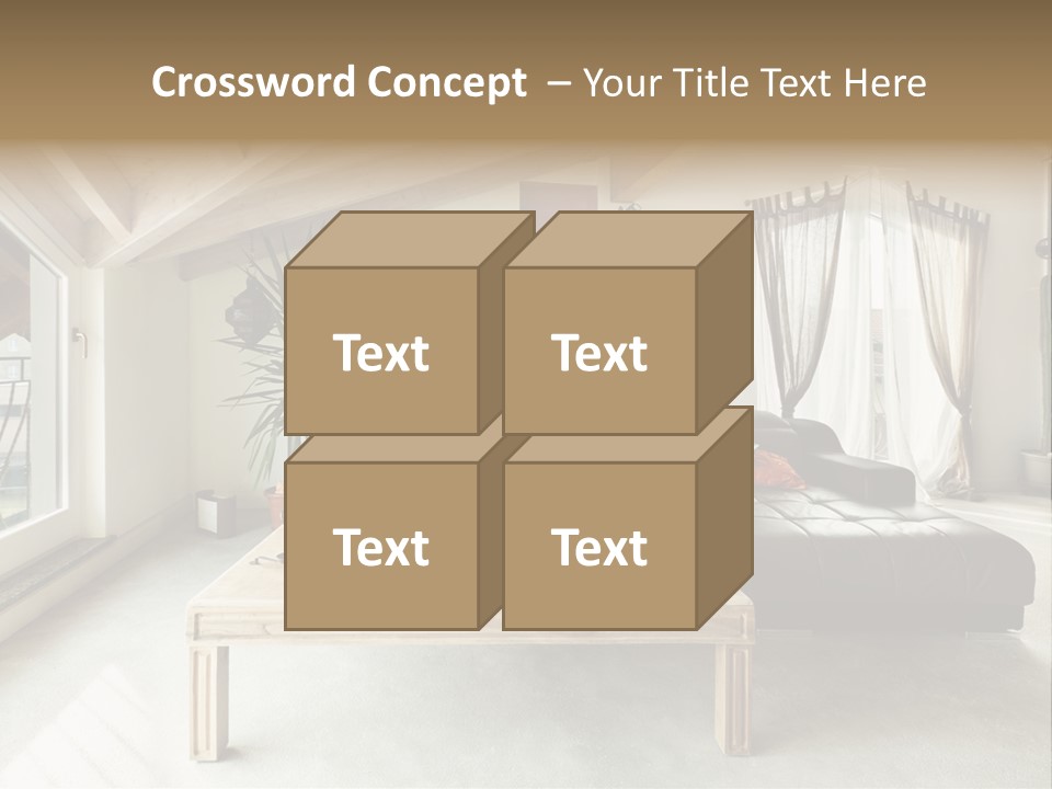 Interior View Design PowerPoint Template