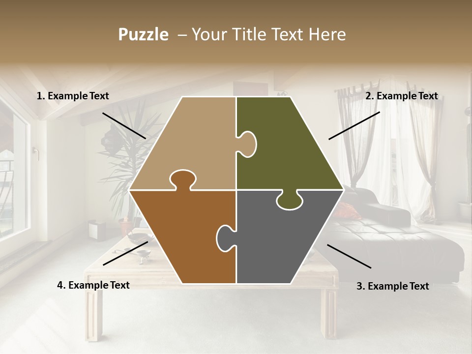Interior View Design PowerPoint Template