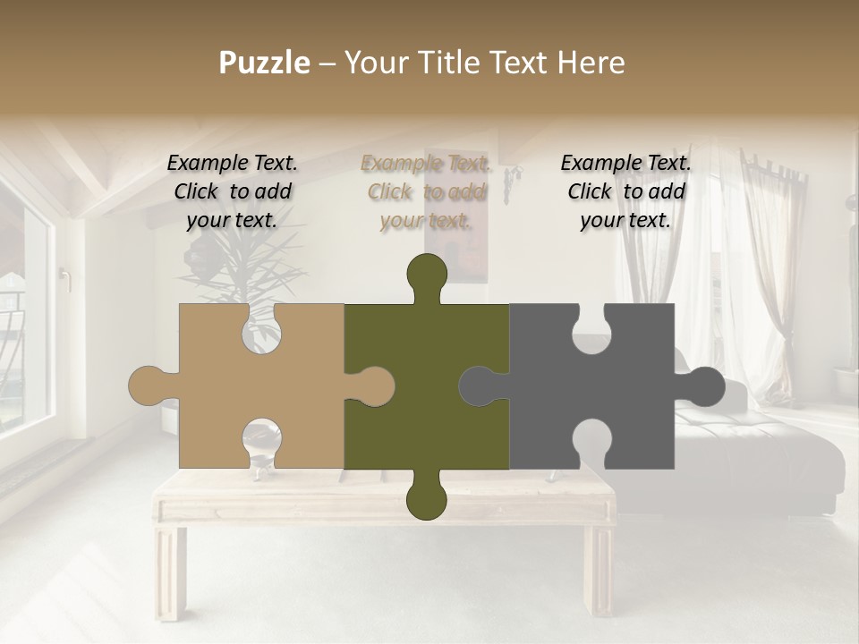 Interior View Design PowerPoint Template