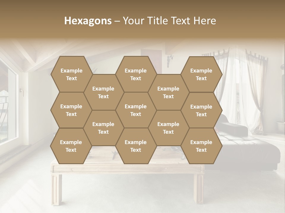 Interior View Design PowerPoint Template