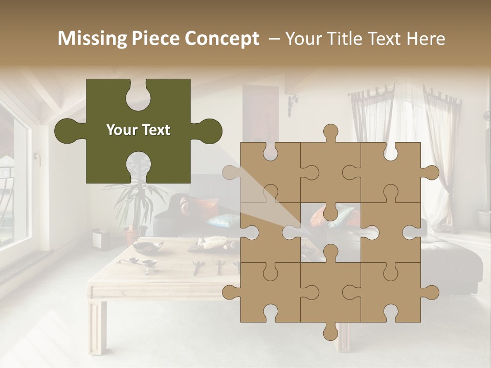 Interior View Design PowerPoint Template