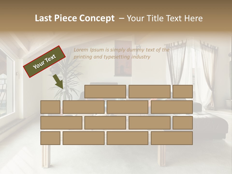 Interior View Design PowerPoint Template