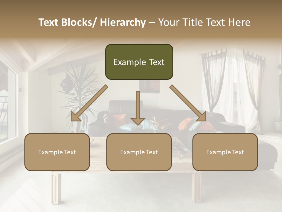 Interior View Design PowerPoint Template