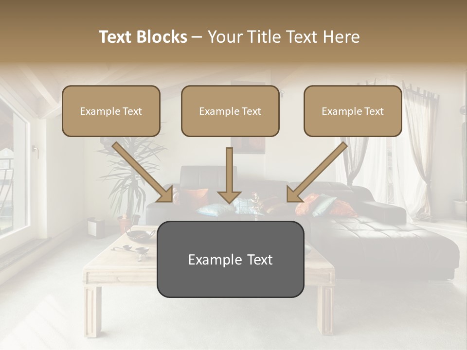 Interior View Design PowerPoint Template