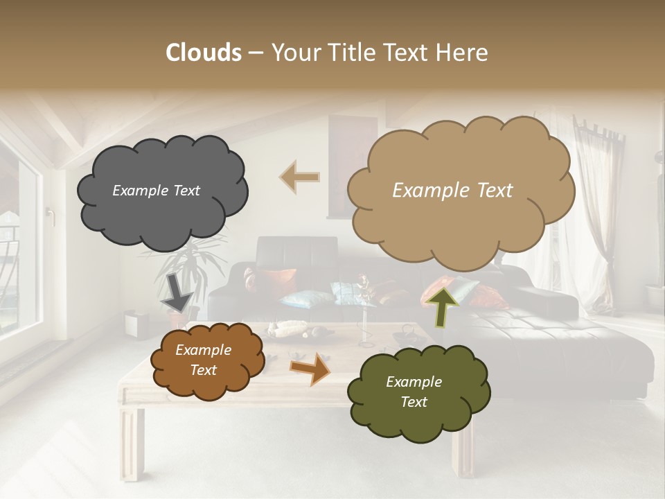 Interior View Design PowerPoint Template