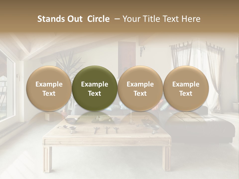 Interior View Design PowerPoint Template