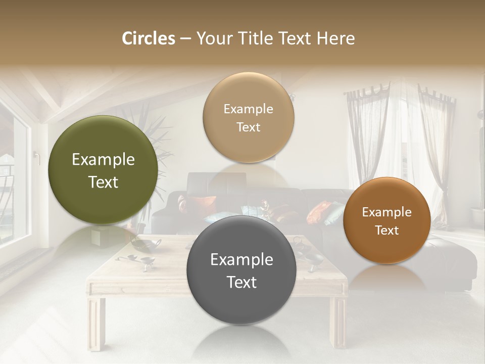 Interior View Design PowerPoint Template