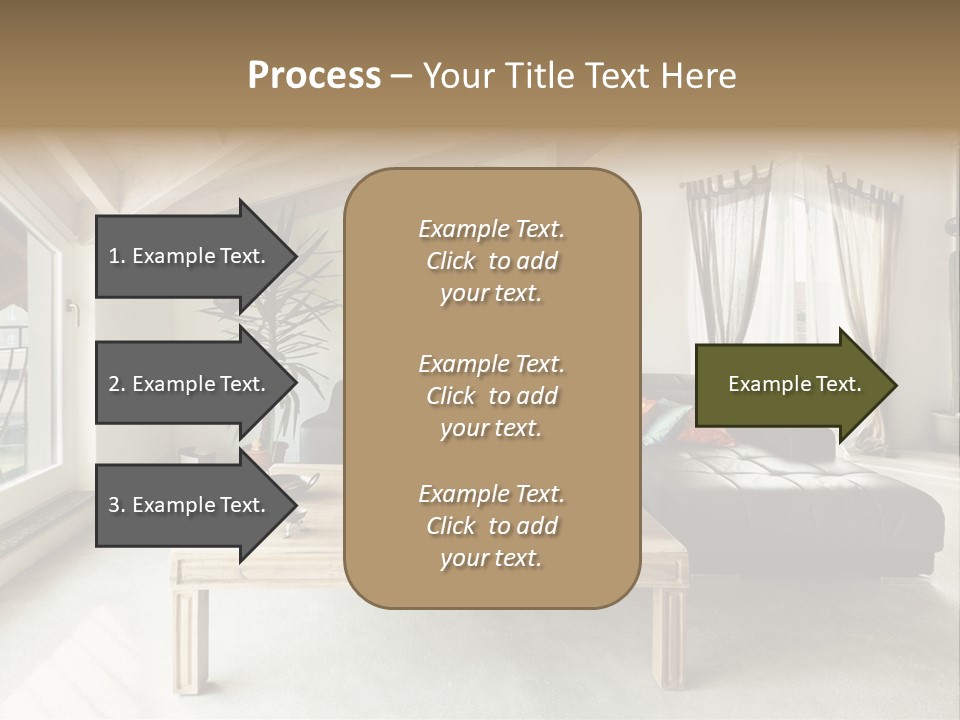 Interior View Design PowerPoint Template