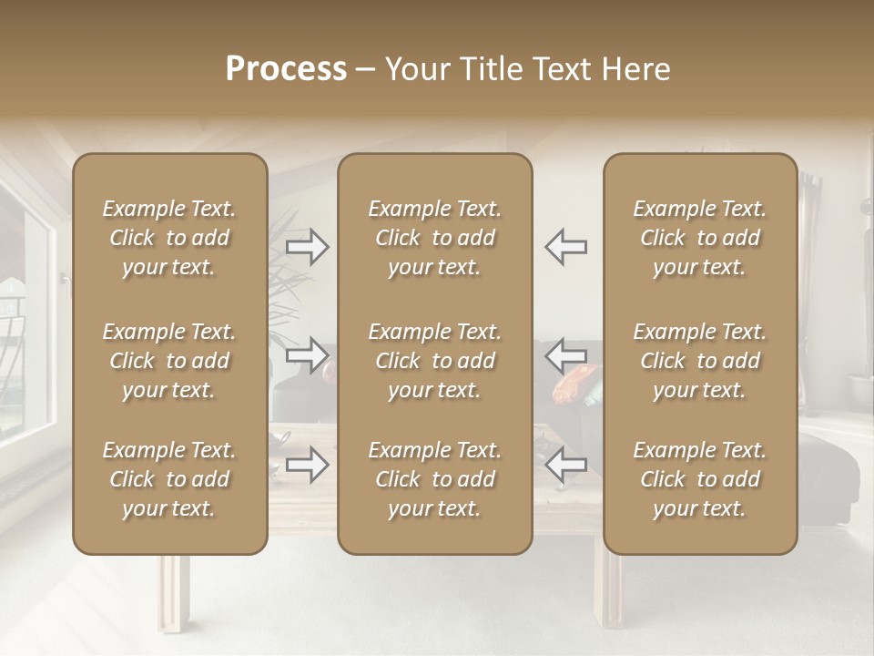 Interior View Design PowerPoint Template