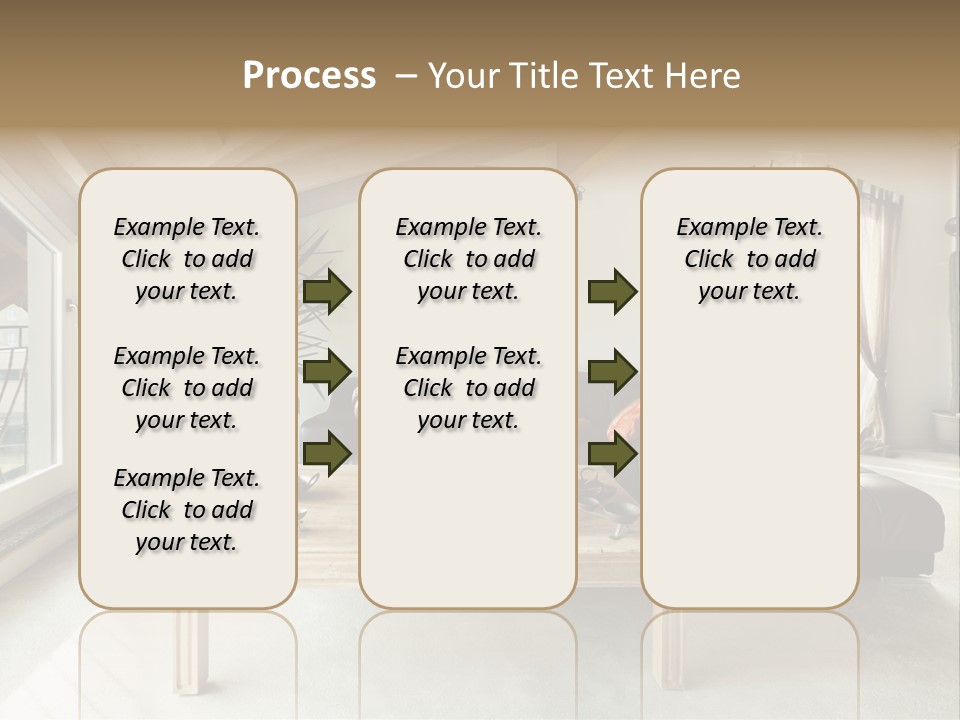 Interior View Design PowerPoint Template