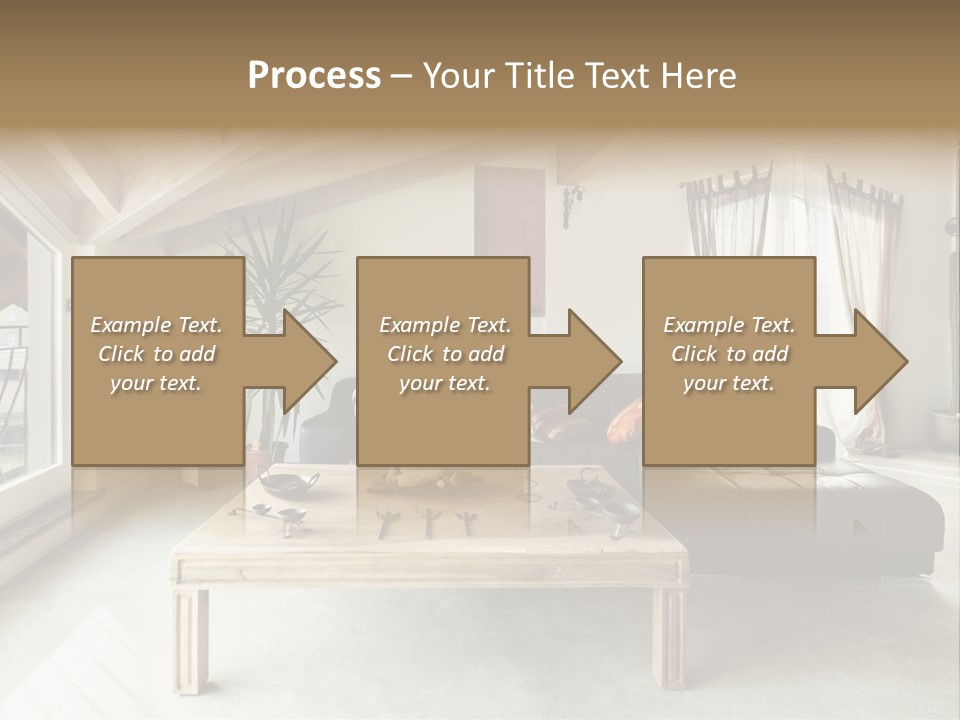 Interior View Design PowerPoint Template