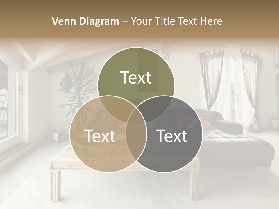 Interior View Design PowerPoint Template