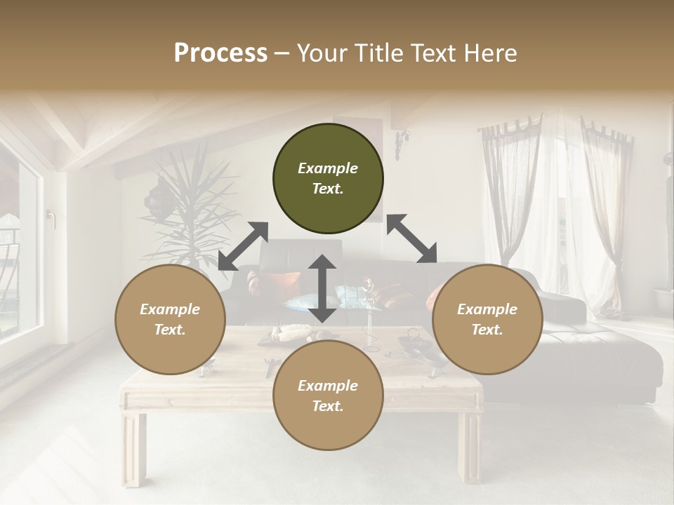 Interior View Design PowerPoint Template