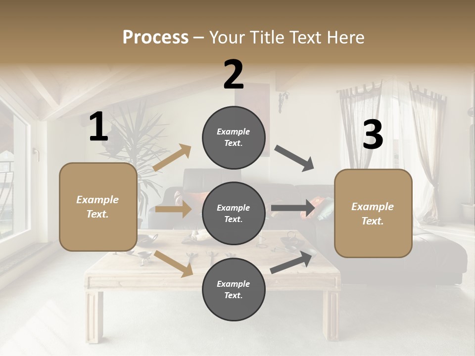 Interior View Design PowerPoint Template