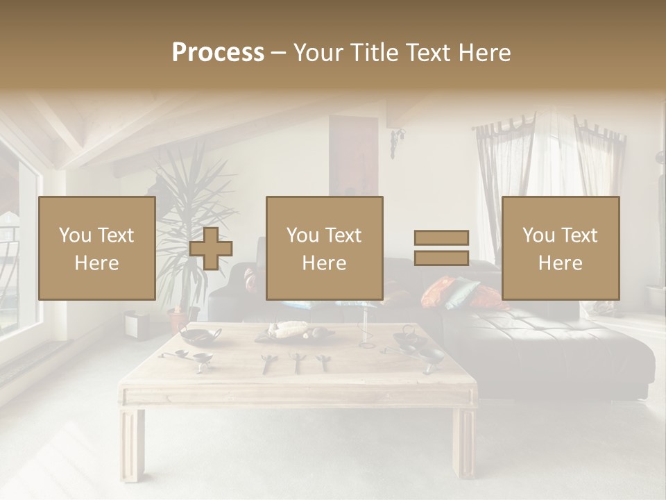 Interior View Design PowerPoint Template