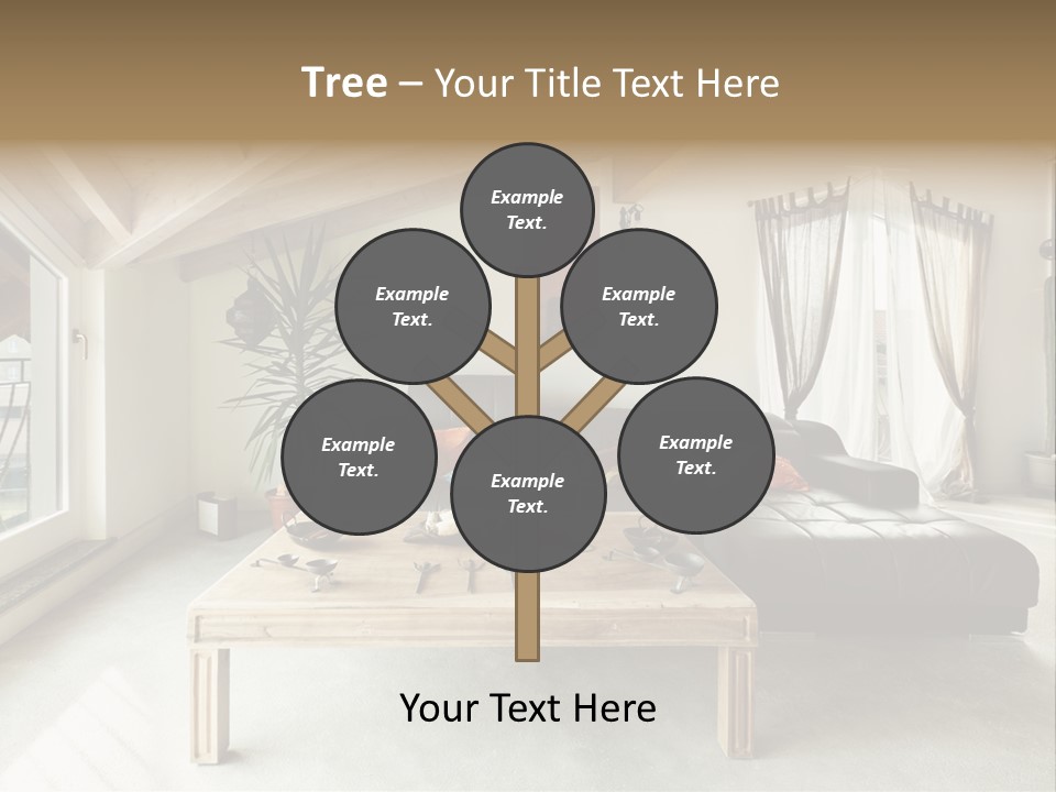 Interior View Design PowerPoint Template