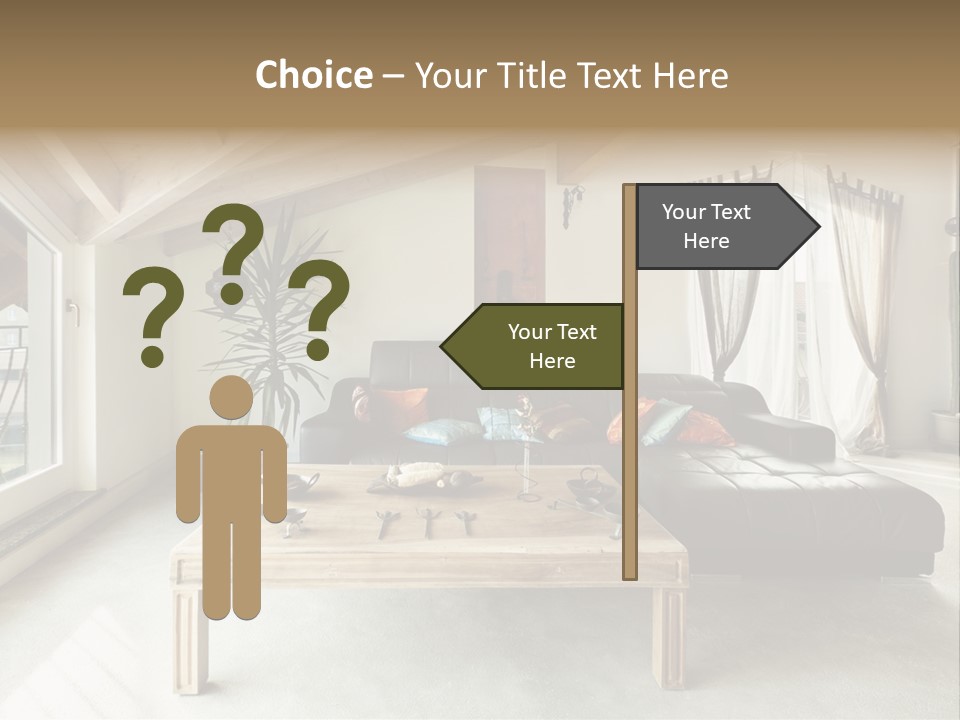 Interior View Design PowerPoint Template