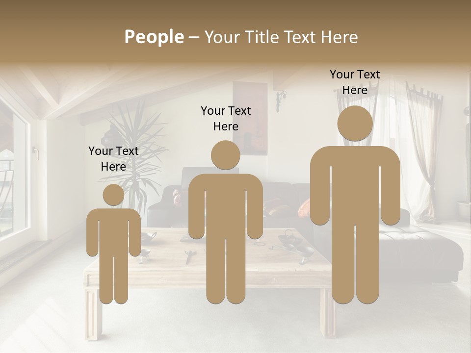 Interior View Design PowerPoint Template