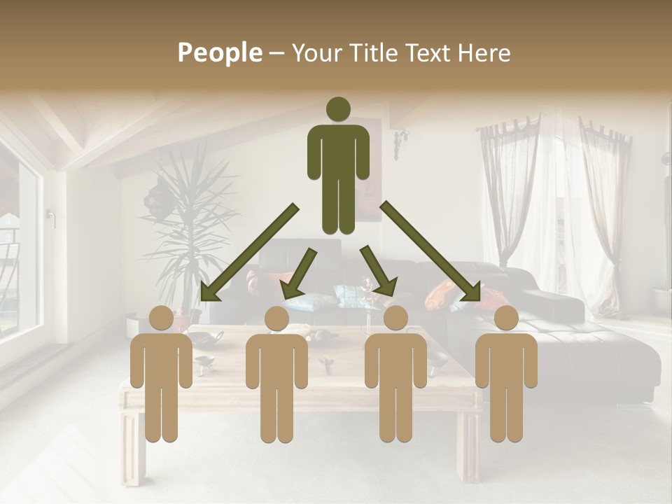 Interior View Design PowerPoint Template