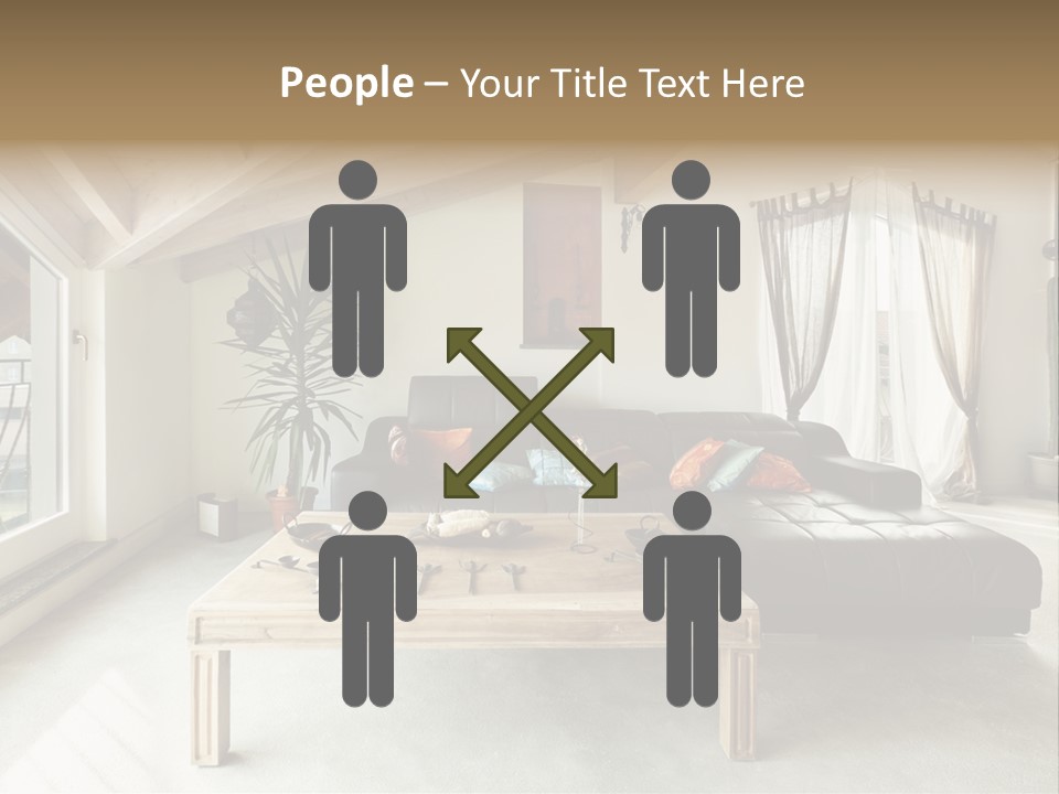 Interior View Design PowerPoint Template