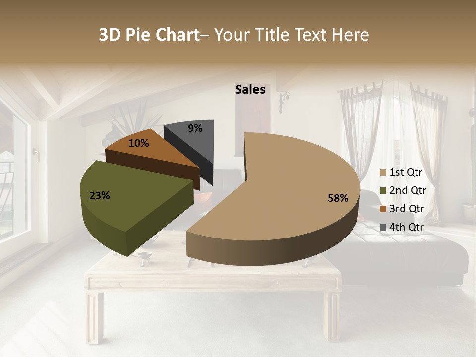 Interior View Design PowerPoint Template