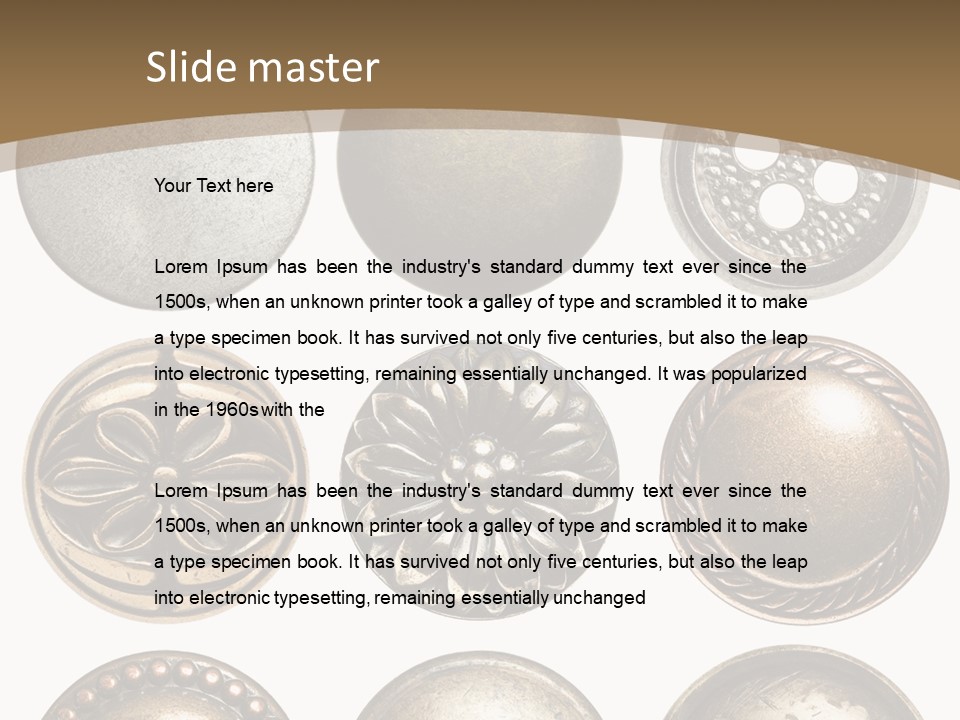 Nobody Classic Scratched PowerPoint Template