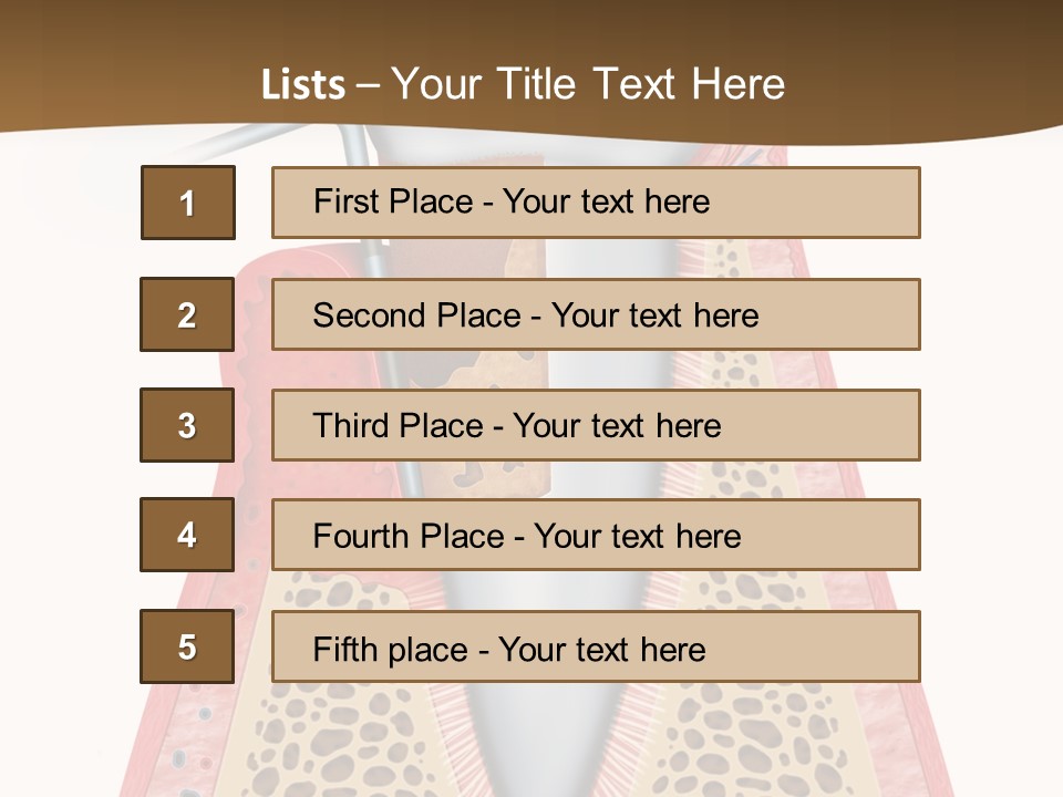 Tartar Porcelain Health PowerPoint Template