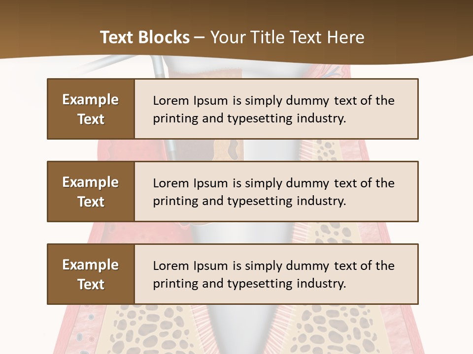 Tartar Porcelain Health PowerPoint Template