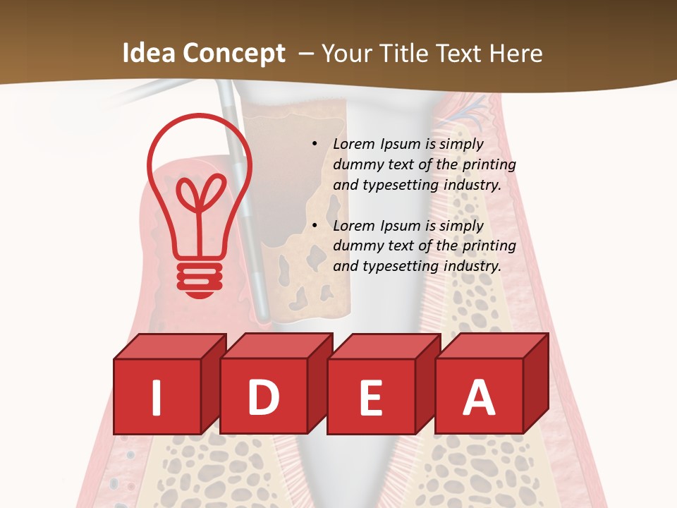 Tartar Porcelain Health PowerPoint Template