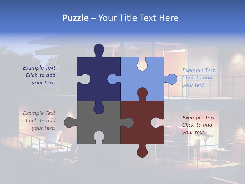 Urban Design Living PowerPoint Template