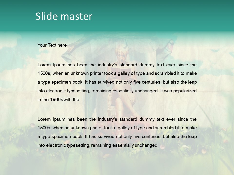 Day Colour Read PowerPoint Template