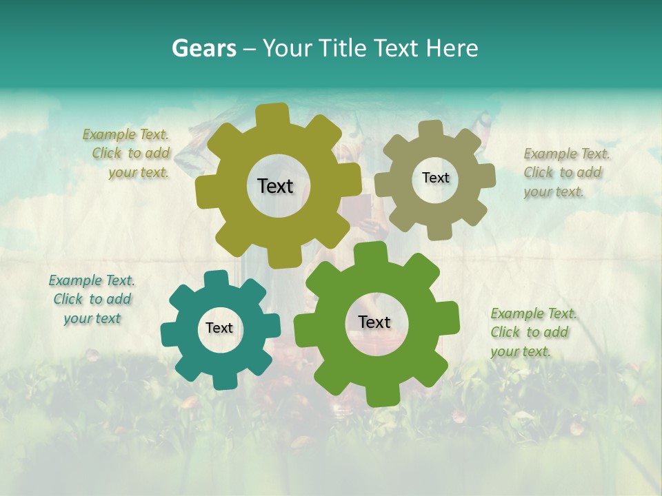 Day Colour Read PowerPoint Template