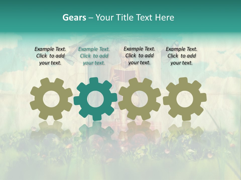 Day Colour Read PowerPoint Template