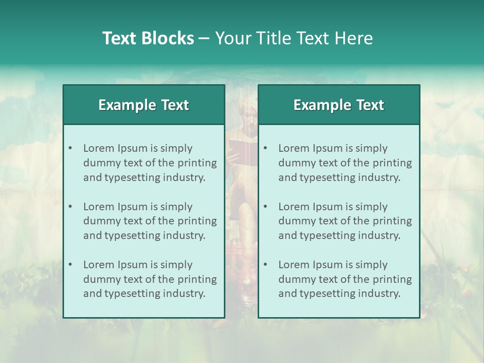 Day Colour Read PowerPoint Template