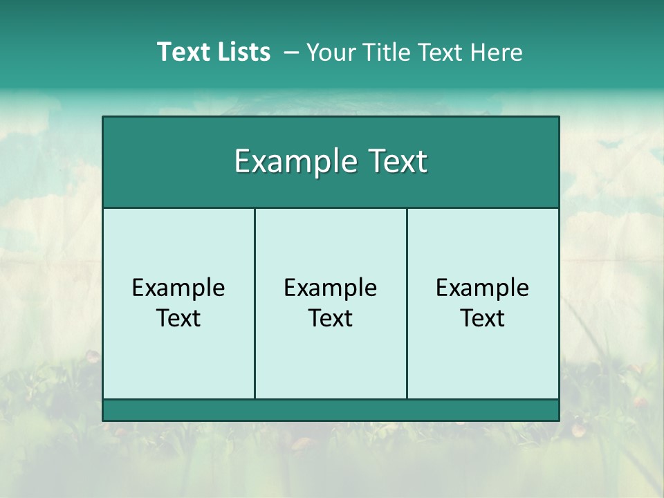 Day Colour Read PowerPoint Template