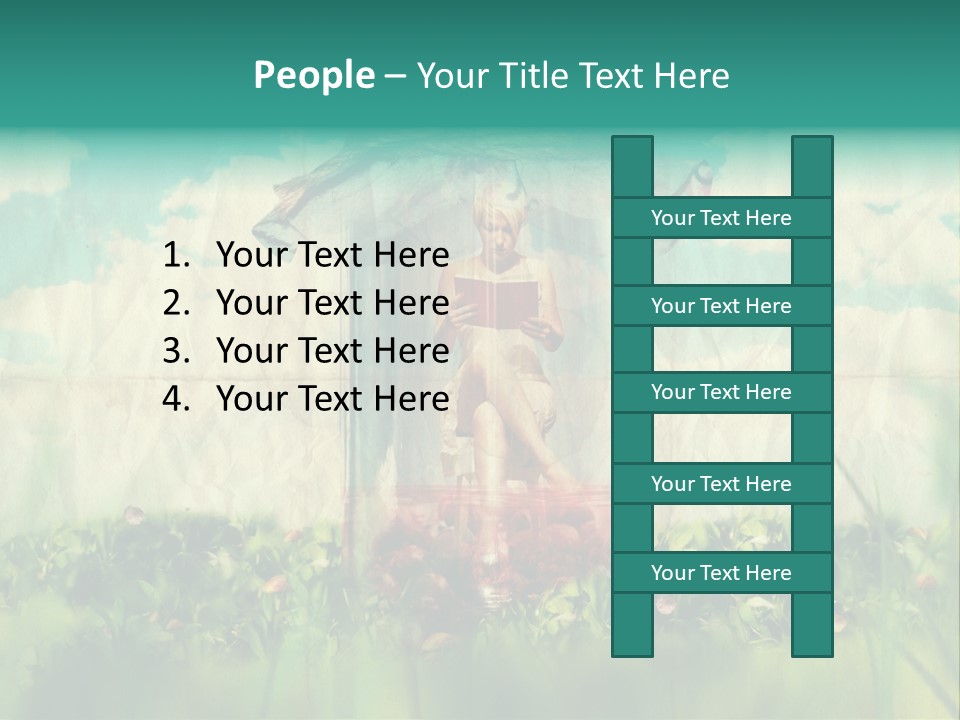 Day Colour Read PowerPoint Template